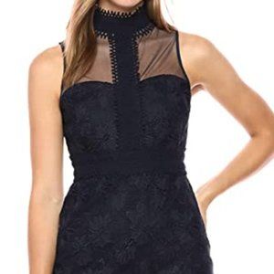 Women's Size 6 Nanette Lepore Navy Lace Dress